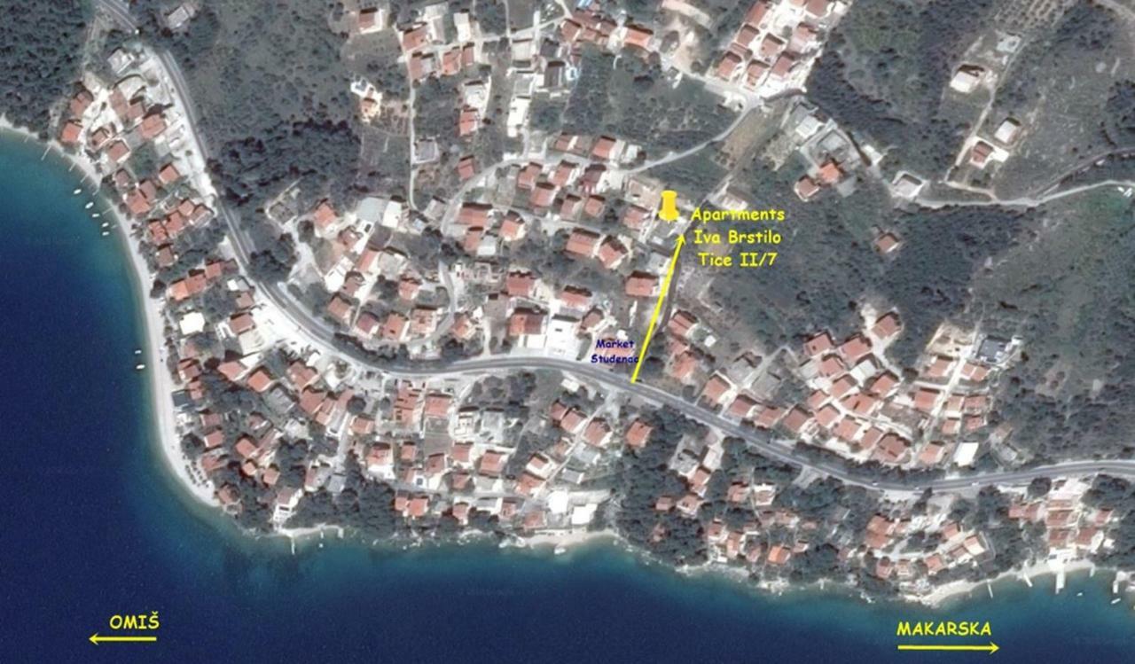 אומיס Apartments Iva Brstilo מראה חיצוני תמונה